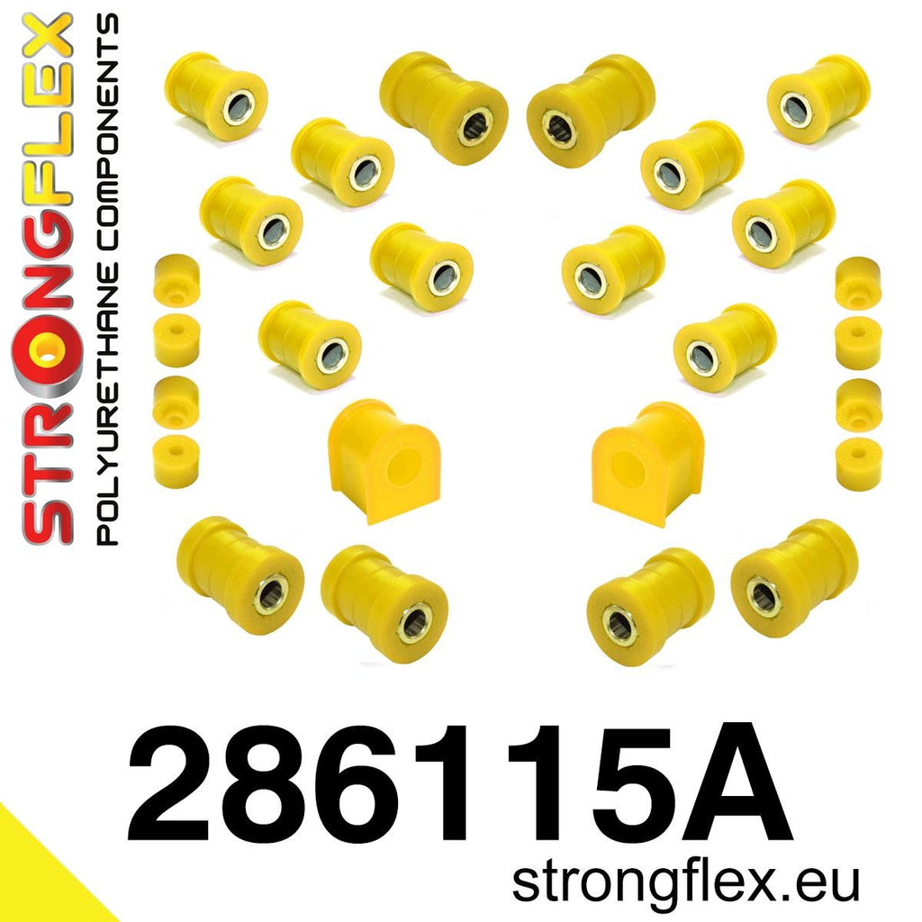 286115A: Kit de silentblocks de suspensión trasera SPORT