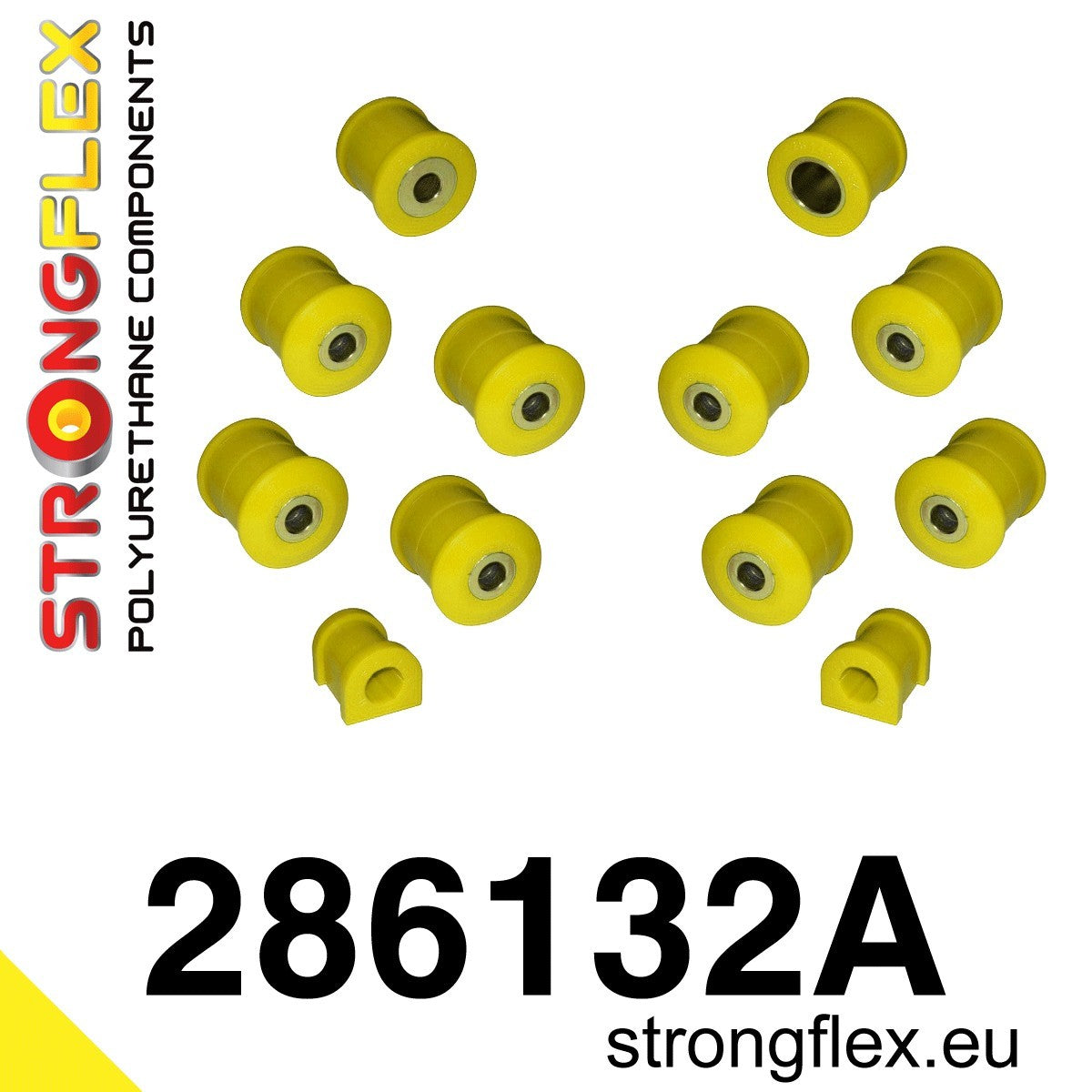 286132A: Kit de silentblocks de suspensión trasera SPORT