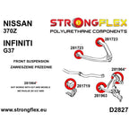 286200B: Complete suspension bushing kit