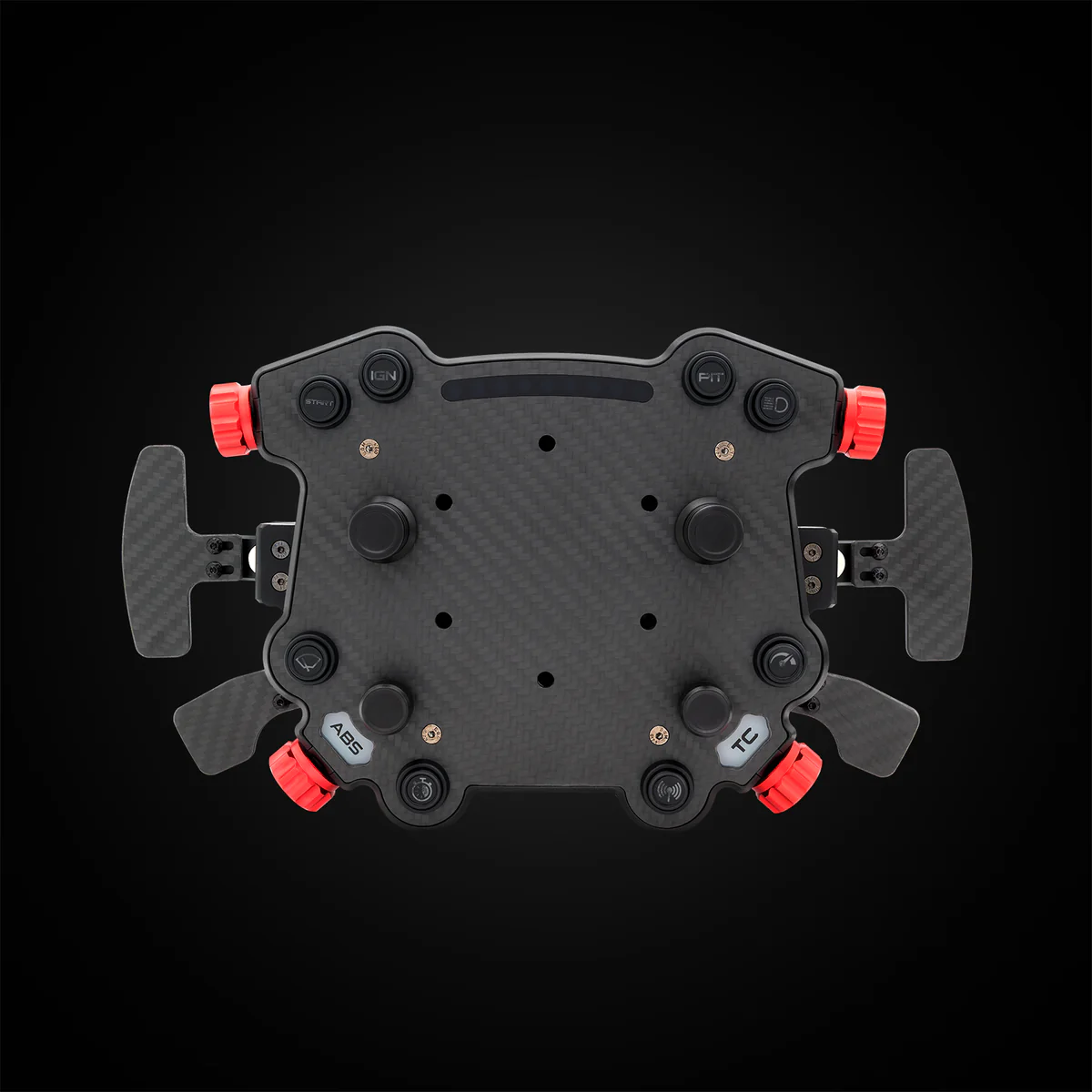 Hub de volante GT Pro (K) SIMAGIC con levas de cambio para simulador Simracing