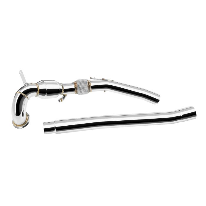 FMIC.Pro Downpipe for VOLKSWAGEN Golf VII R 2.0 TSI VII 2013-2017 with High-Flow Catalytic Converter