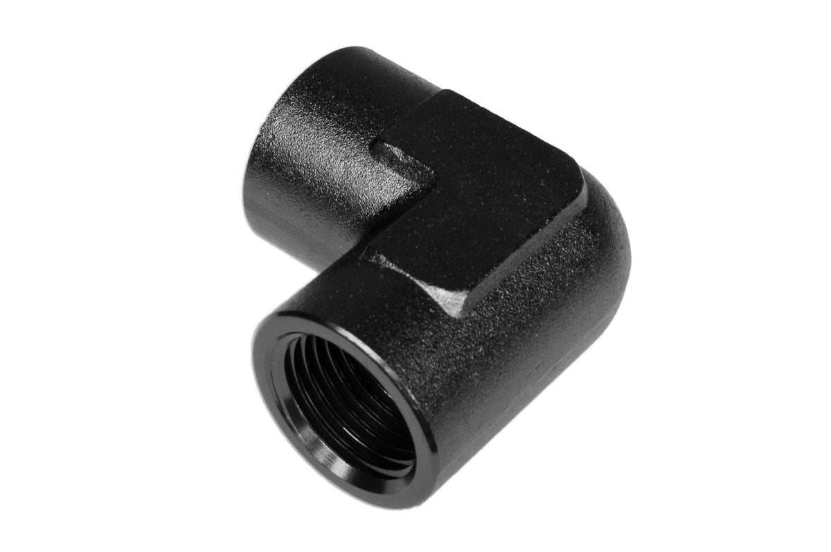 Adaptador 3/8 NPT 90° hembra-hembra racor para manguera
