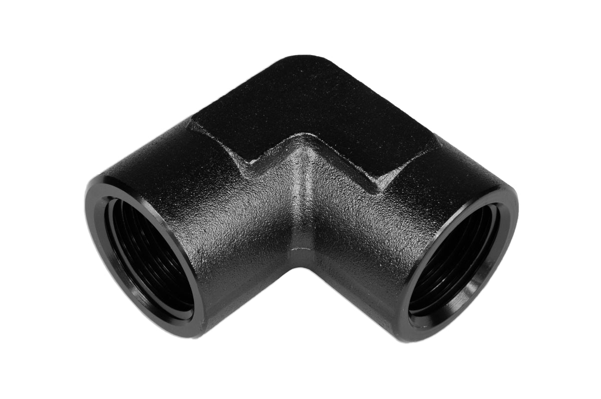Adaptador 3/8 NPT 90° hembra-hembra racor para manguera