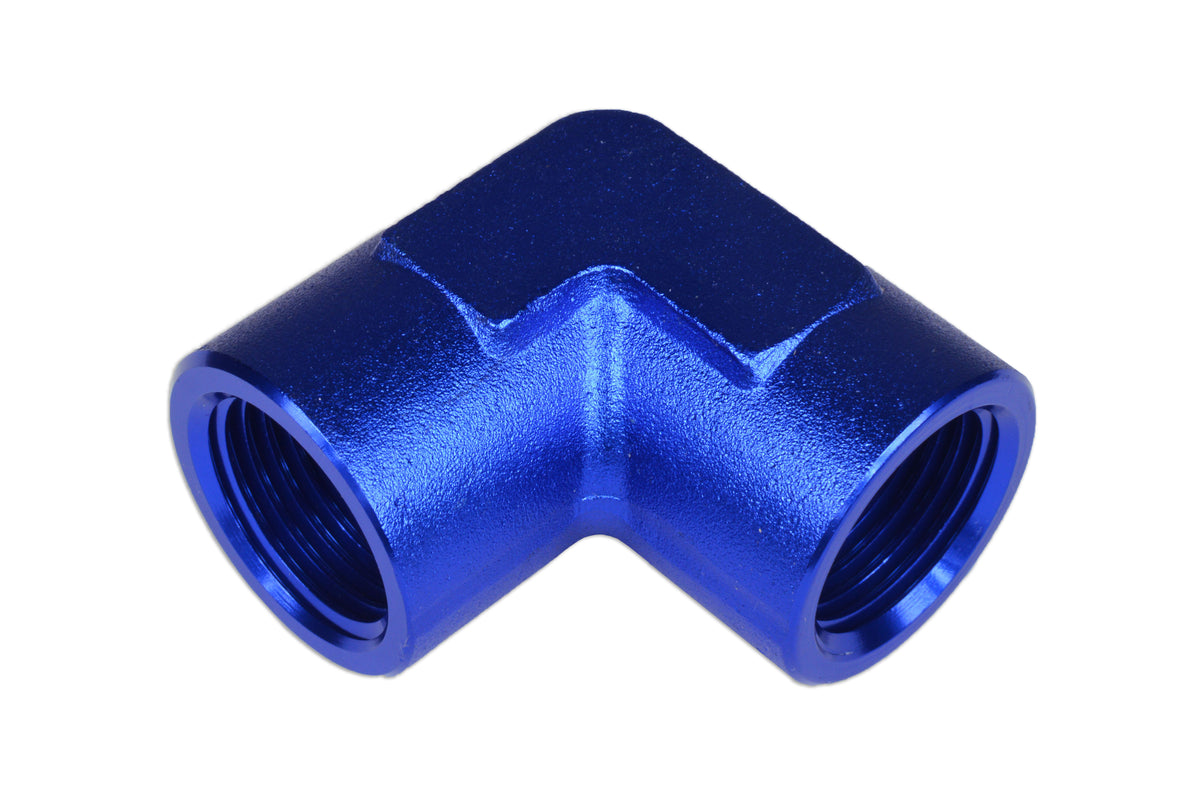 Adaptador 3/8 NPT 90° hembra-hembra racor para manguera