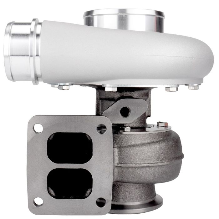 Turbo Pulsar PSR 369D 1000HP .91 A/R T4 Twin Scroll Inlet 4.21" Marmon V-Band Outlet 76*68 Turbine Wheel Ball Bearing