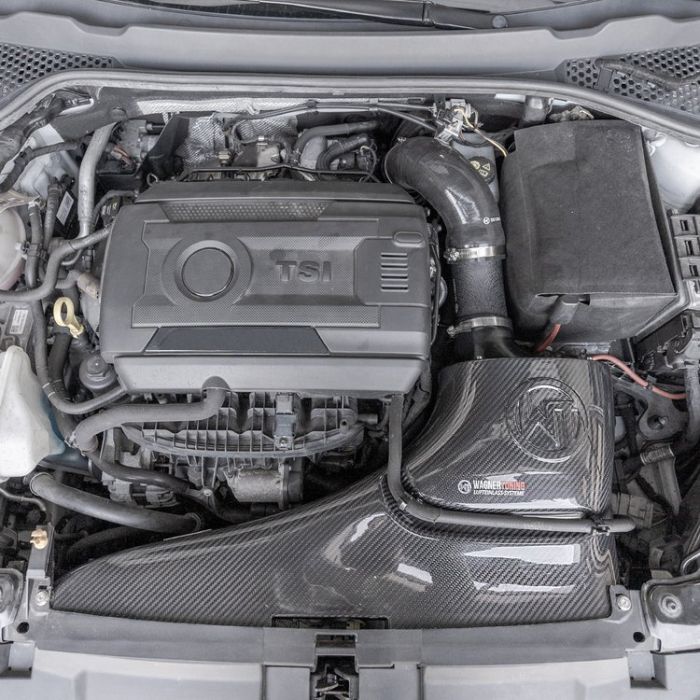 Sistema de admisión de aire de carbono Ø76mm Wagner Tuning para VAG 2.0TSI (EA888 Gen.3)