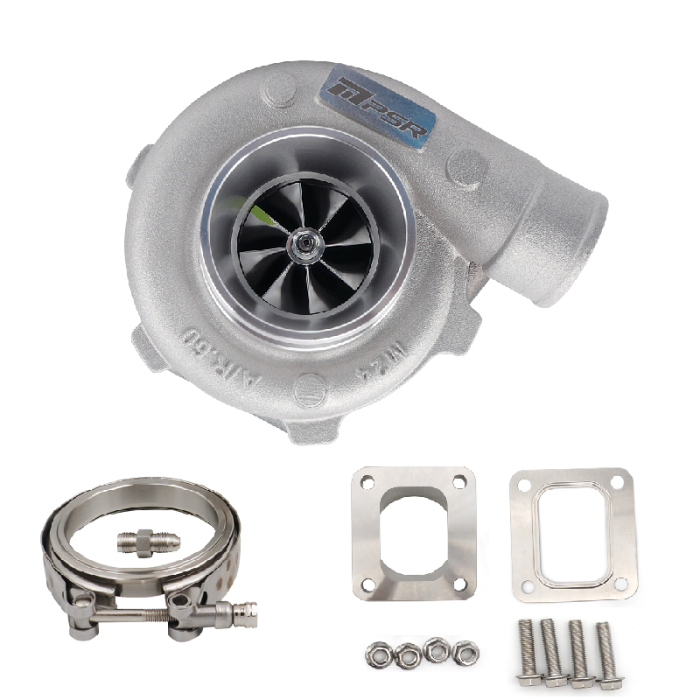 Pulsar PSR 3071 GEN2 Compact 650HP Turbocharger, 0.82" Stainless Steel T4 Inlet, 3" V-Band Outlet.