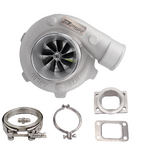 Turbocompresor Pulsar PSR 3076 Gen2 750 CV Compacto 0,82 acero inoxidable entrada T25 salida V-Band 3"