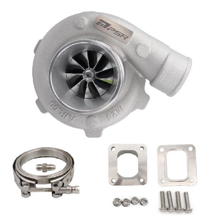 Pulsar PSR 3076 Gen2 750HP Compact Turbo .64 Stainless Steel T4 Inlet 3" V-Band Outlet