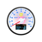 Indicador automático de 60 mm - 4 en 1: EGT, voltaje, presión y temperatura