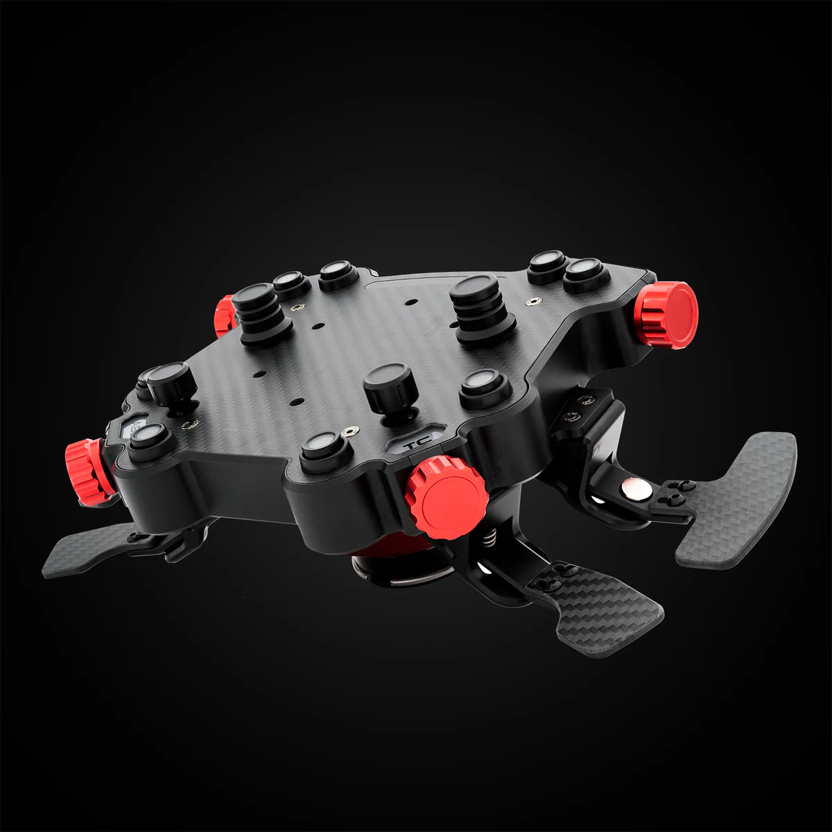Hub de volante GT Pro (K) SIMAGIC con levas de cambio para simulador Simracing