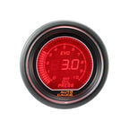 Indicador de presión de aceite digital de 52 mm para automóvil con sensor eléctrico.