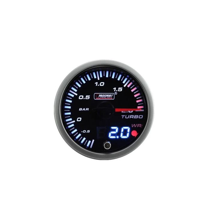 Manómetro de presión de sobrealimentación eléctrico RTMG Performance serie JDM de 52 mm