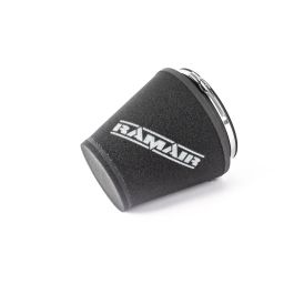 Ramair CC-195-VS-90-BK 90mm ID Neck Large Cone Air Filter with velocity stack