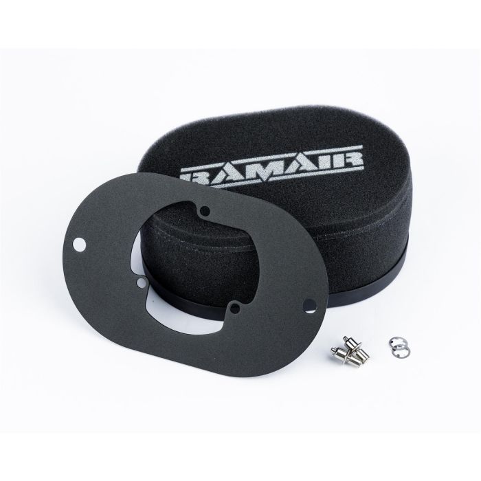 Ramair foam air filter for 40mm Pierburg 2B2 2B4 2B5 carburetor with base plate