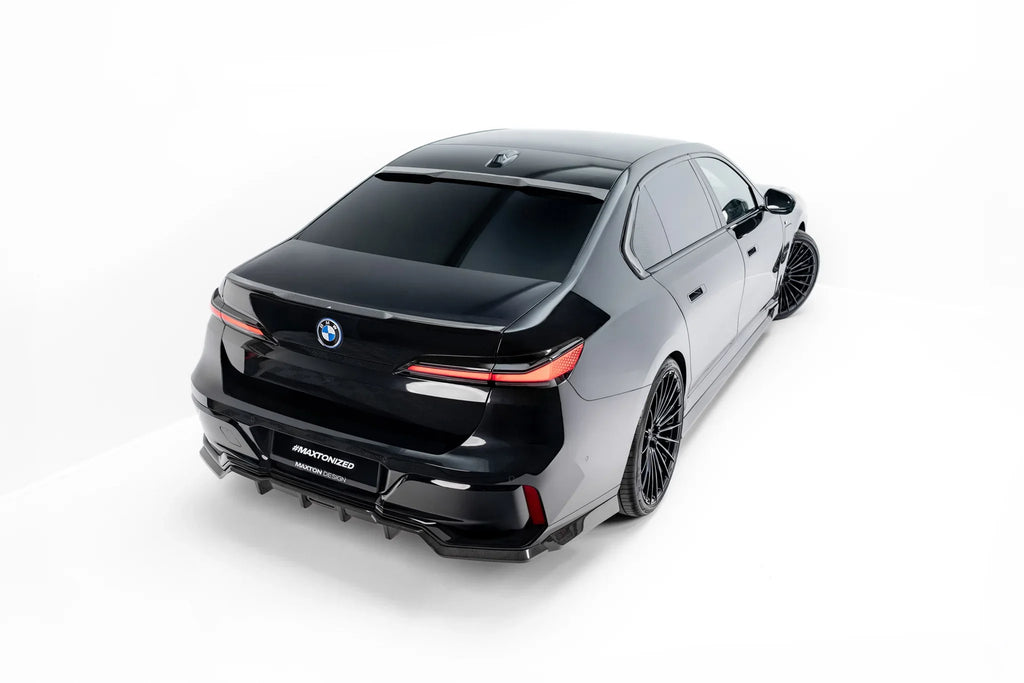 Alerón de portón de fibra de carbono prepreg (inferior) para BMW 7 M-Pack / M760e / i7 M-Pack G70