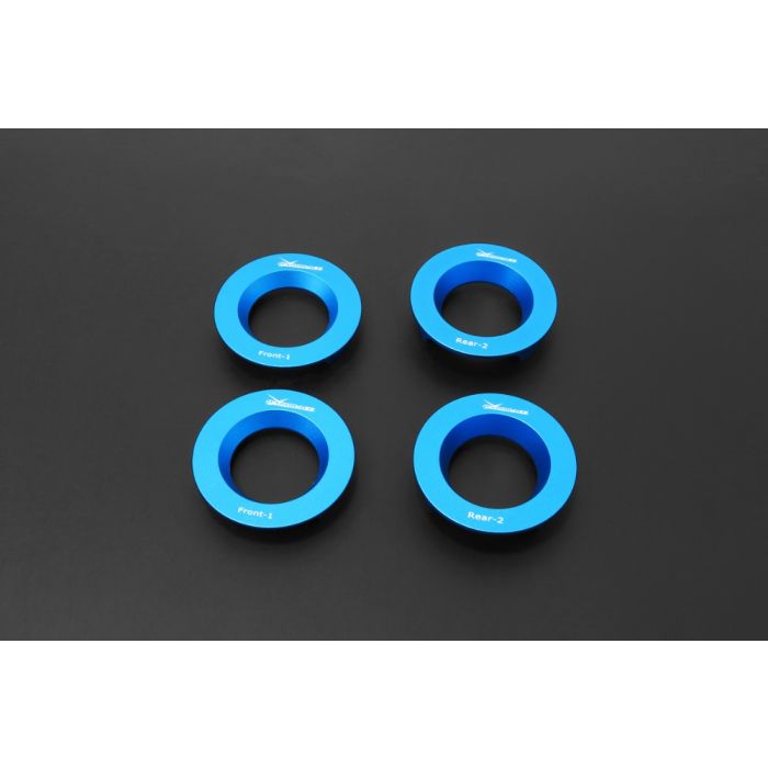 Hardrace anti-vibration insert for the BMW 5, 6, and 7 Series rear subframe.