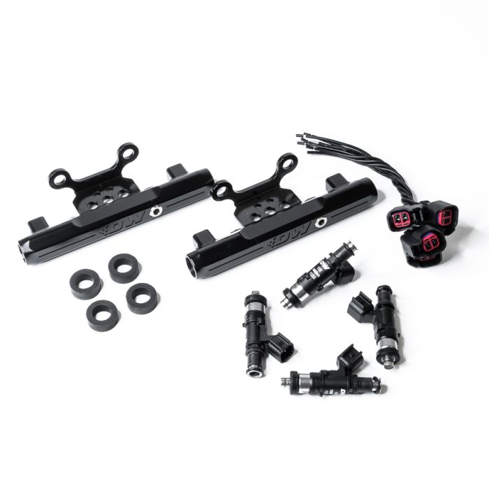 Riel de combustible con inyectores DeatschWerks de 1000 cc para Subaru STI y Legacy GT 2004-2006