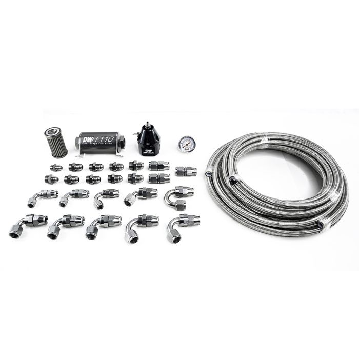 Módulo de bomba de combustible serie X2 DeatschWerks AN10 PTFE 2011-19 para Ford Mustang