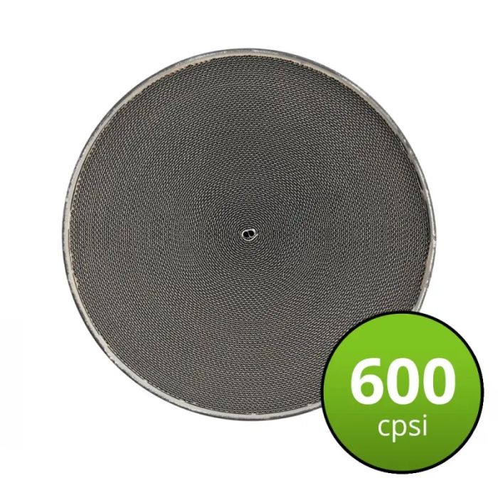 Gasoline Catalytic Converter Core AWG Capacity (cpsi) 600 Euro 6 Inlet Diameter 90 mm Insert Length 100 mm