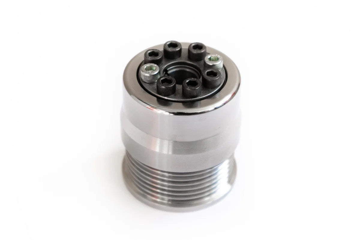 Polea de supercharger de acero RTMG Performance 62 mm para Mercedes 1.8 Kompressor M271 con correa nueva