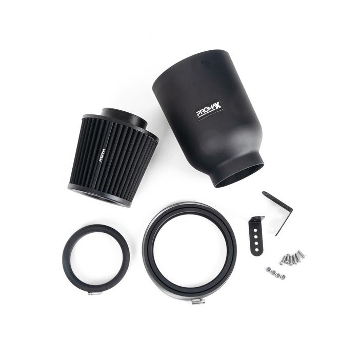 Large Ramair ProMax 60mm Pleated Universal Air Filter with Rubber Neck for Enclosed Airbox.