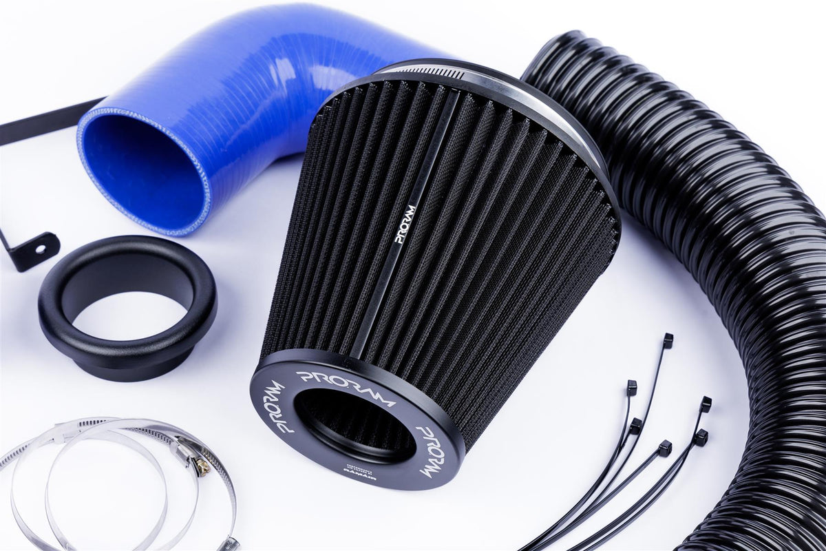 Kit de admisión con filtro de aire de espuma Performance SR-232-BL VW Golf mk5 R32 3.2 V6