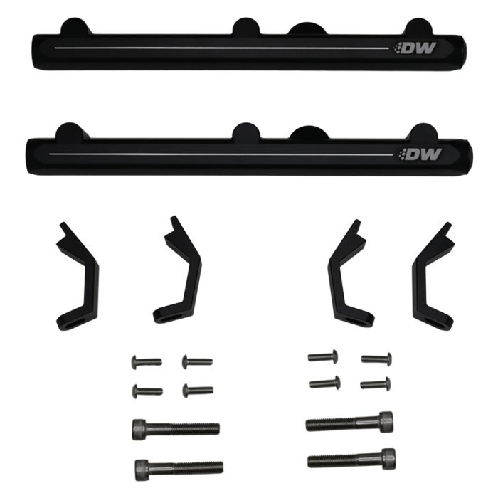 Riel de combustible DeatchWerks para Nissan VQ 2003-09, Nissan 350Z 2008-20, Nissan 370Z 2003-08, Infiniti G35 2009-15, Nissan G37