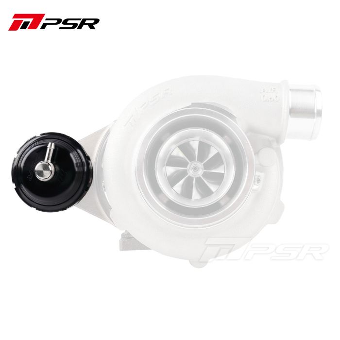 Actuador Pulsar PSR para turbos de turbo de salida de 5 pernos de la serie PTX28, mecanizado en aluminio, 11,6 PSI