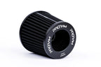 Filtro de aire universal Proram Multi Fit plisado con cuello de aluminio de 63 mm y silicona