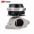 Wastegate externa Pulsar PSR New Generation 38 mm 2 tornillos plata