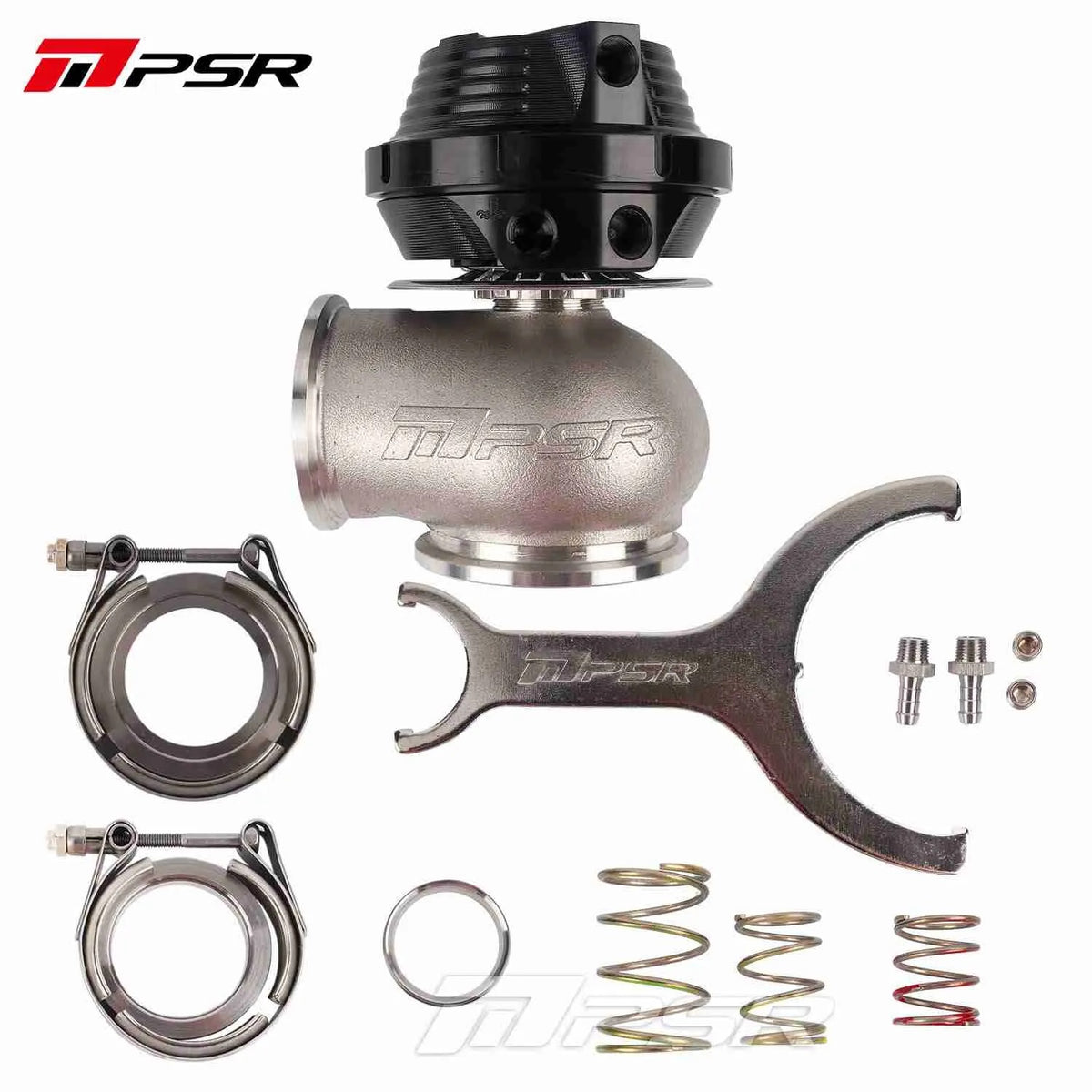 Wastegate externa Pulsar PSR New Generation 45 mm V-Band negro