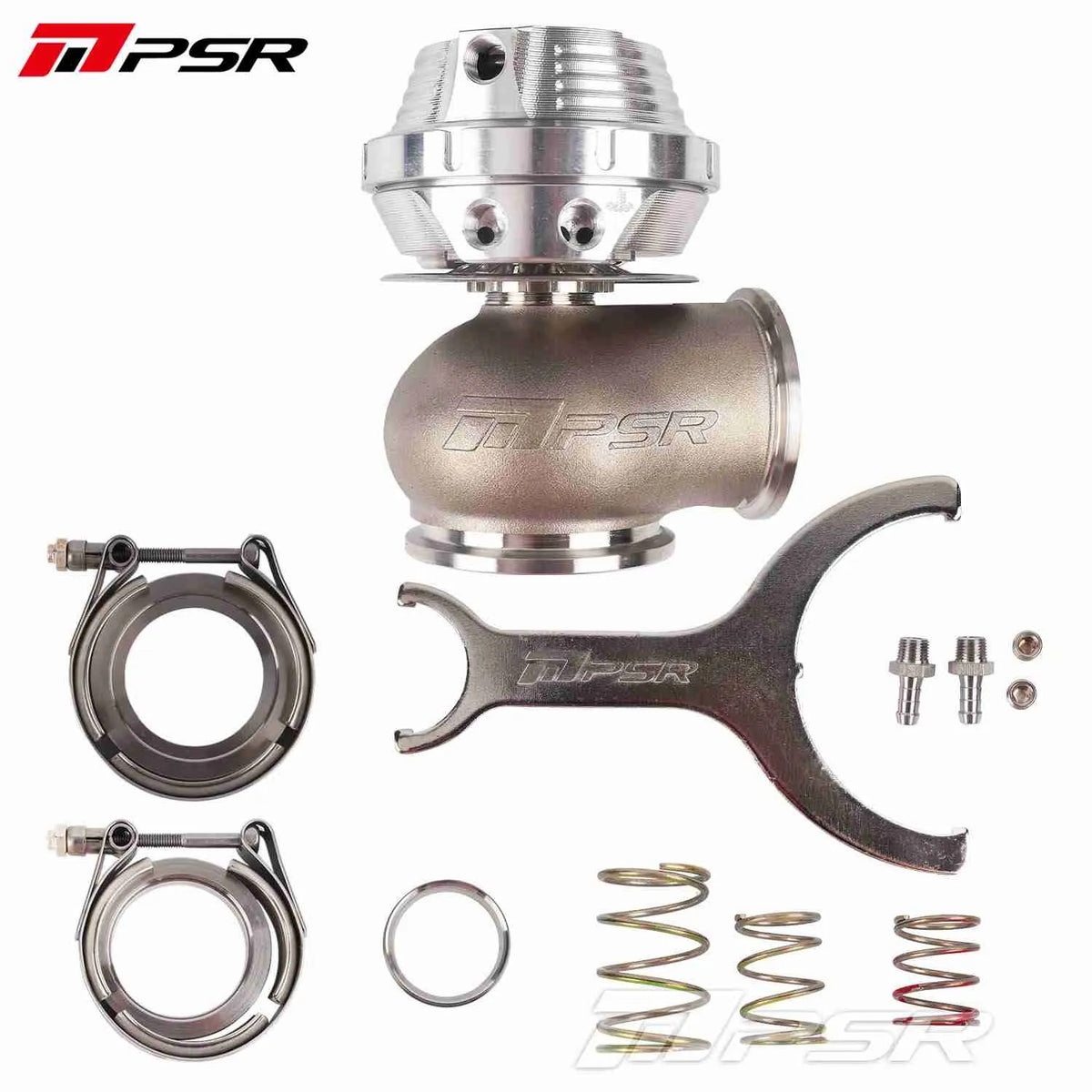Wastegate externa Pulsar PSR New Generation 45 mm V-Band plata