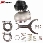 Next-generation Pulsar PSR Blow Off Valve, 60mm, V-band, external, black.