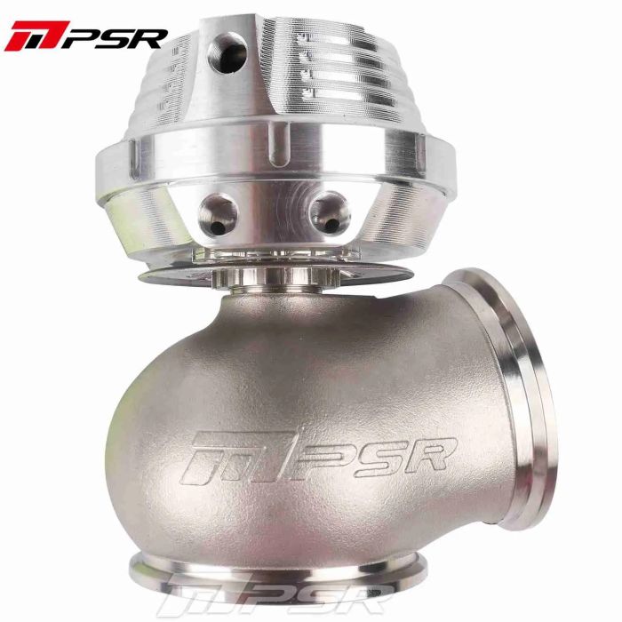 Pulsar PSR next-gen 60mm V-band external wastegate, silver.