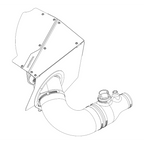 Ramair PRK-407-BK Cold Air Intake Kit for BMW 2, 3 & 4 Series, X3 & X4 2.0 B48