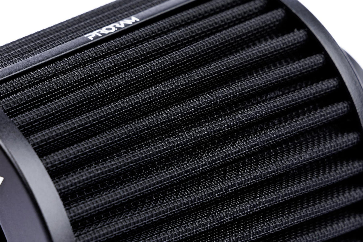 Filtro de aire Proram universal multi fit plisado con cuello de aluminio de 63 mm