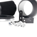 Filtro de aire Ramair ProMax grande universal plisado con cuello de goma de 63 mm en airbox cerrado