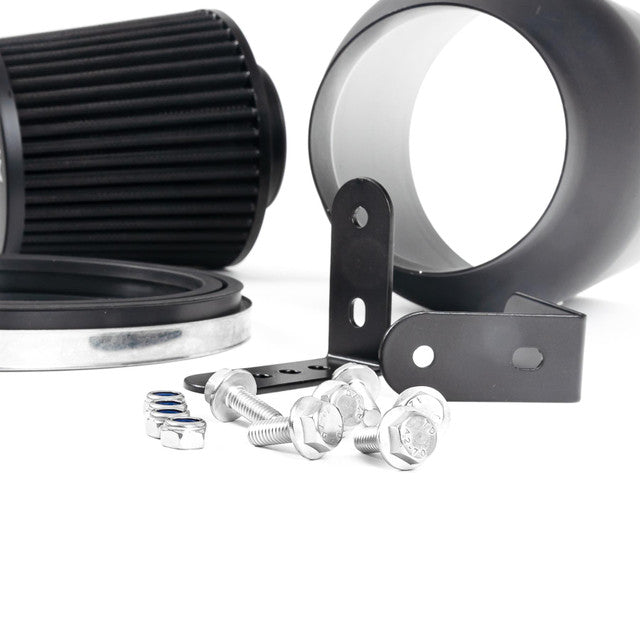 Filtro de aire Ramair ProMax grande universal plisado con cuello de goma de 63 mm en airbox cerrado