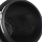 Filtro de aire cónico Ramair CC-194-VS-76-BK con cuello de 76 mm de diámetro interior y velocity stack