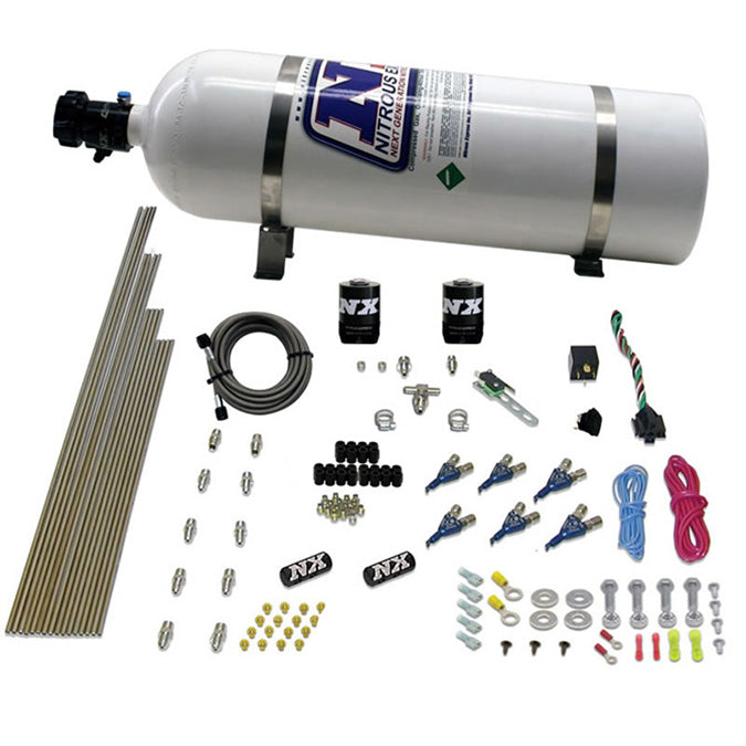 Direct Port Nitrous Express NX 80006EFI-15 6 cilindros EFI gasolina (150-375 CV)