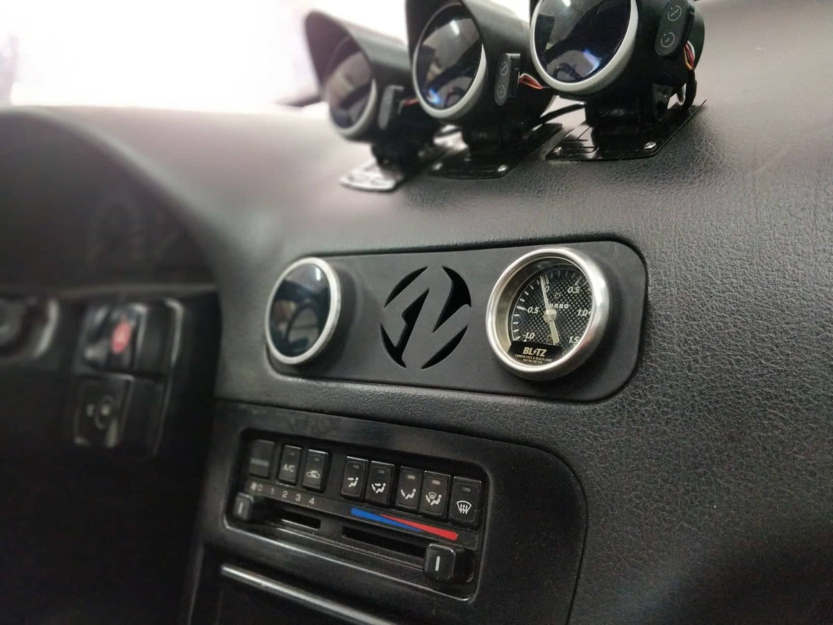 Nissan s13 gauge holder – 2 gauges