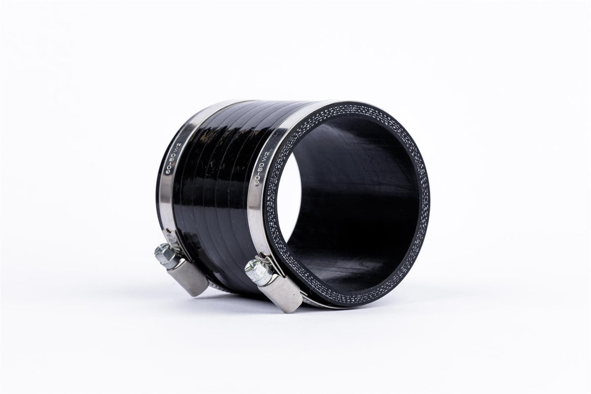 Filtro de aire universal Proram Multi Fit plisado con cuello de aluminio de 63 mm y silicona