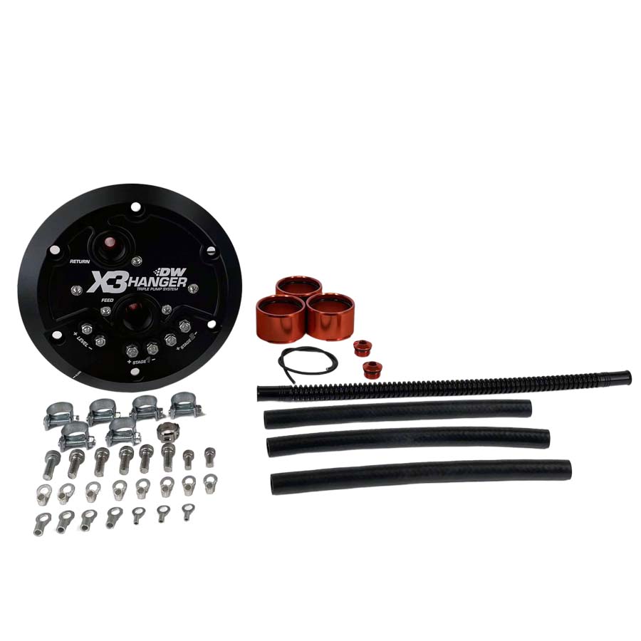 Soporte de bomba de combustible DeatschWerks serie X3 para Ford Lightning F-150 1999-2004 39/46 mm