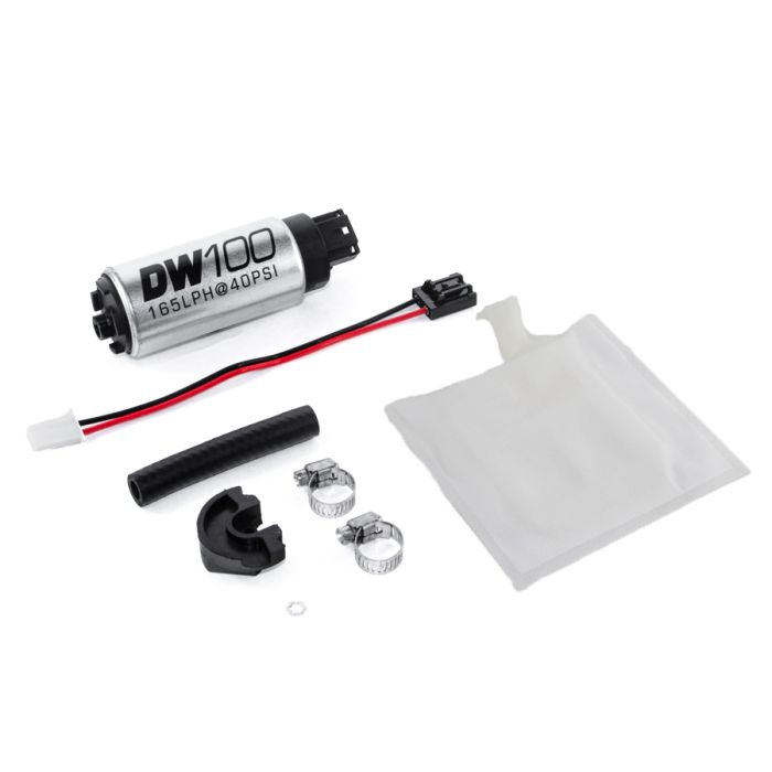 DeatschWerks DW100 165 lph fuel pump for Subaru Impreza (non-WRX and STI) 93-07 and Legacy 90-99 and 05-07. OEM REPLACEMENT.