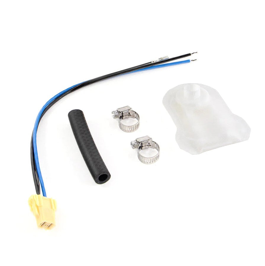 Bomba de combustible DeatschWerks 415 lph kit de instalación para Nissan S13/S14/S15 98-11 Patrol 97-07 Subaru Forester 93-04 WRX/STI 90-00 Legacy GT 94-05 Mazda Miata/MX-5 90-99 FWD DSM