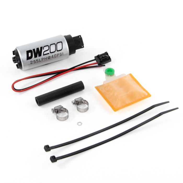 Bomba de combustible DeatschWerks DW200 de 255 l/h para Mitsubishi Eclipse (todos los modelos de tracción delantera) 90-94