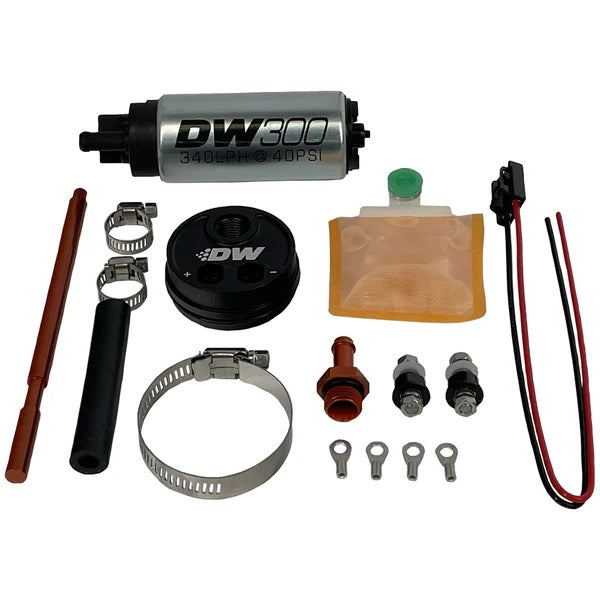 DeatschWerks Internal Pump Adapter and DW300 340 LPH Fuel Pump for 2.5L Swirl Pot.