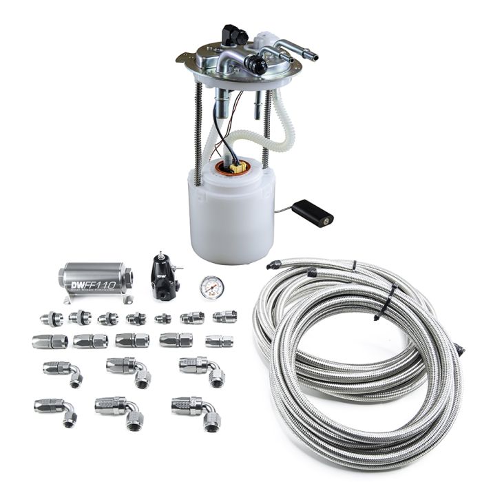 Módulo de bomba + kit de retorno DeatschWerks para Yukon Tahoe 4.8 5.3 6.0 6.2 V8 (2005-2019)