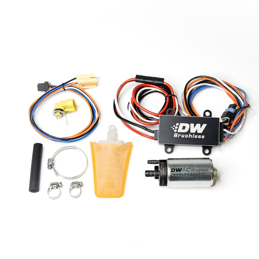 Bomba de combustible DeatschWerks DW440 415 lph para 1994-1998 Nissan 240SX (S14) y Nissan Silvia 199+